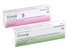 Image of the TWINRIX packaging